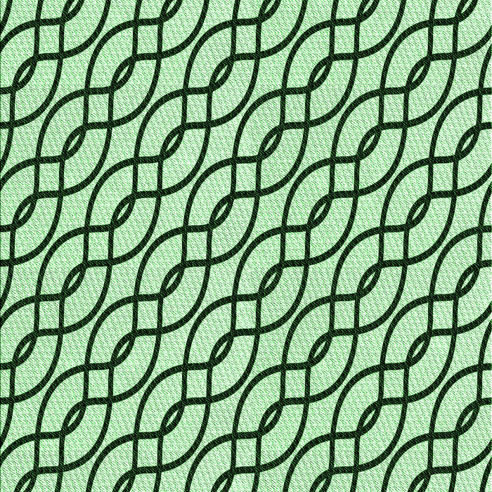 Machine Washable Transitional Mint Green Rug, wshpat3317grn