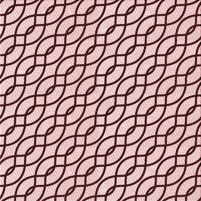 Round Patterned Brown Red Rug, pat3317rd