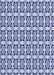 Patterned Deep Periwinkle Purple Rug, pat3318blu