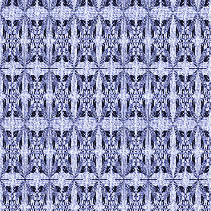 Patterned Deep Periwinkle Purple Rug, pat3318blu