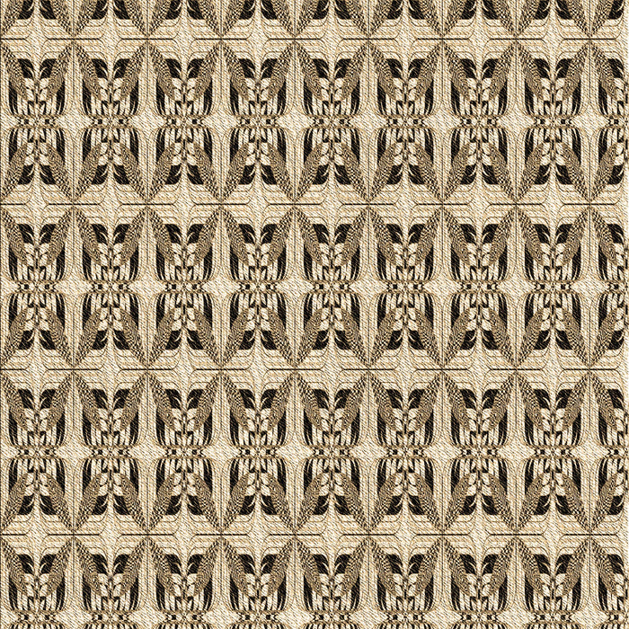 Machine Washable Transitional Red Brown Rug, wshpat3318brn