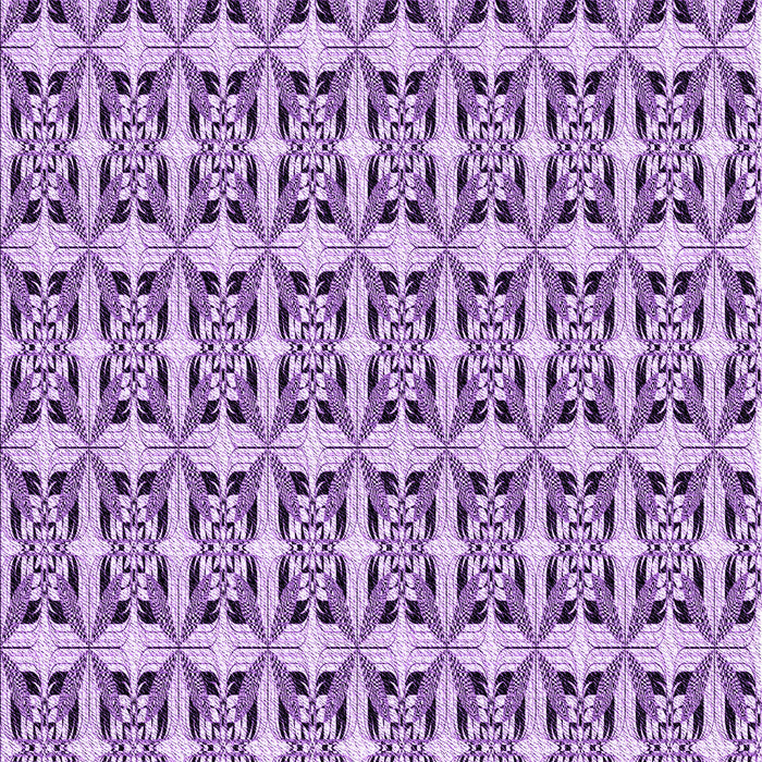 Patterned Blossom Pink Rug, pat3318pur