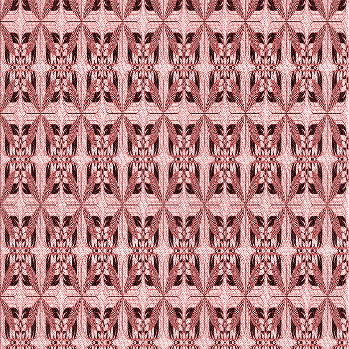 Patterned Pink Rug, pat3318rd