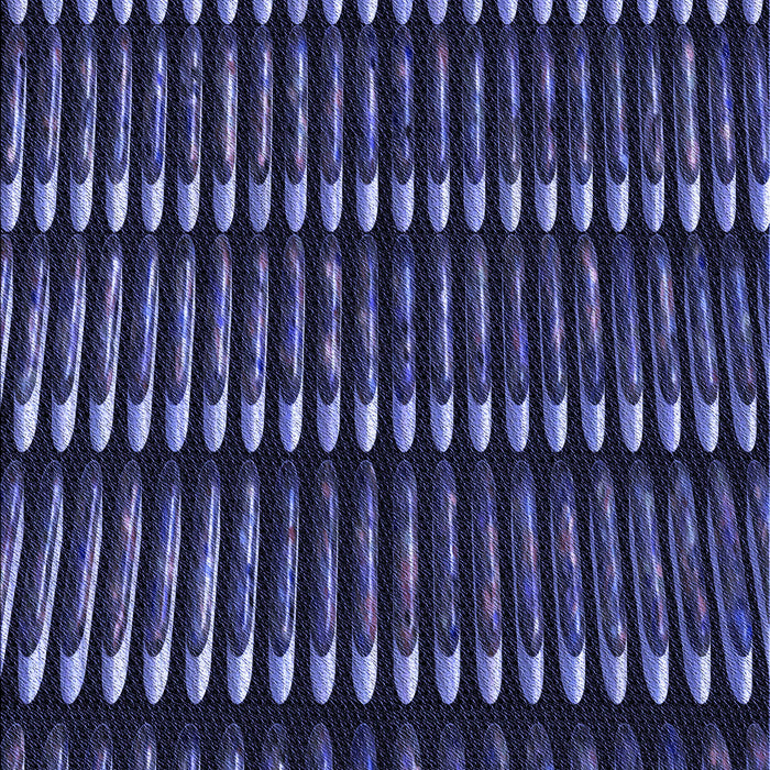 Patterned Night Blue Rug, pat332blu