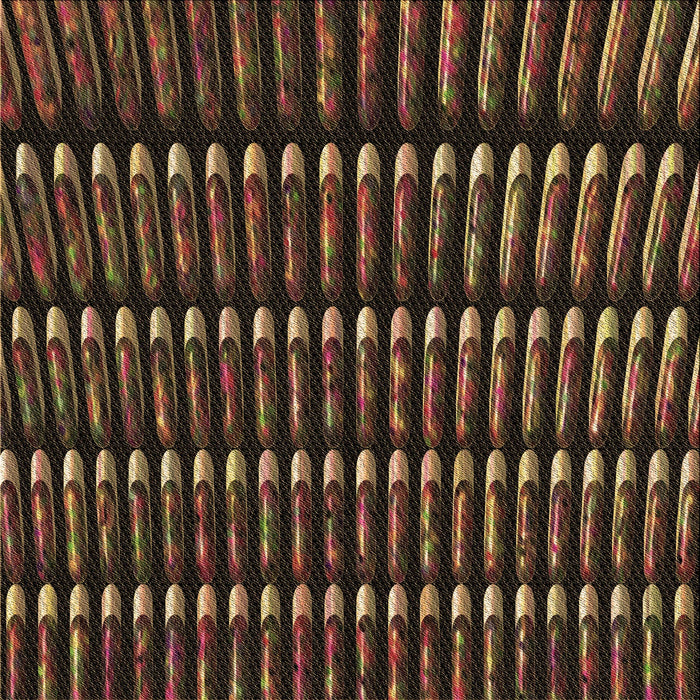 Round Machine Washable Transitional Sienna Brown Rug, wshpat332brn