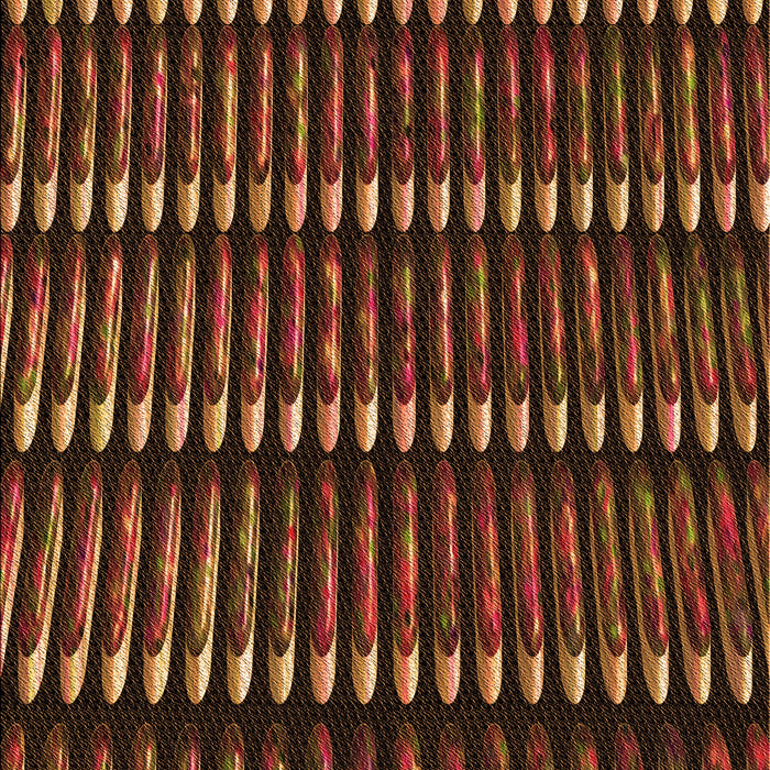 Patterned Red Rug, pat332org