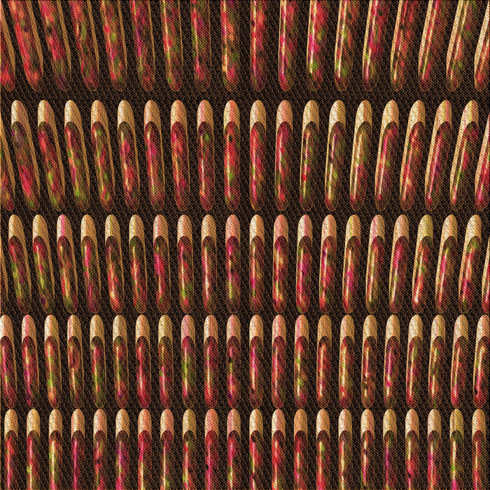 Round Machine Washable Transitional Red Rug, wshpat332org