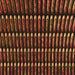 Round Patterned Red Rug, pat332org