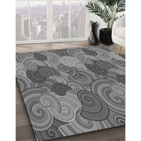 Patterned Gray Rug, pat3320gry