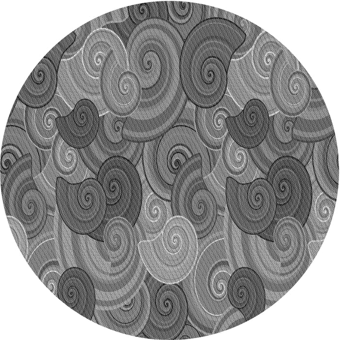 Square Patterned Gray Rug, pat3320gry