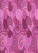 Patterned Pink Rug, pat3320pur