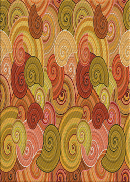 Machine Washable Transitional Mahogany Brown Rug, wshpat3320