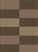 Patterned Dark Gold Brown Rug, pat3321brn