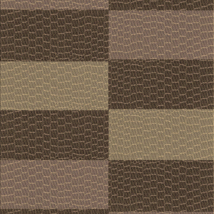 Patterned Dark Gold Brown Rug, pat3321brn