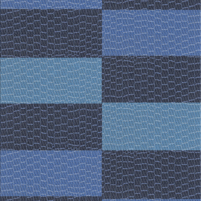Patterned Blue Novelty Rug, pat3321