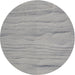 Sideview of Patterned Silver Gray Novelty Rug, pat3322