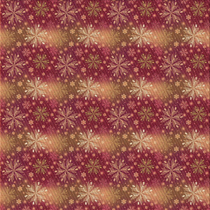 Round Patterned Red Rug, pat3323org