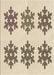 Patterned Wheat Beige Rug, pat3324brn