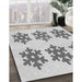 Patterned Gray Rug in Family Room, pat3324gry