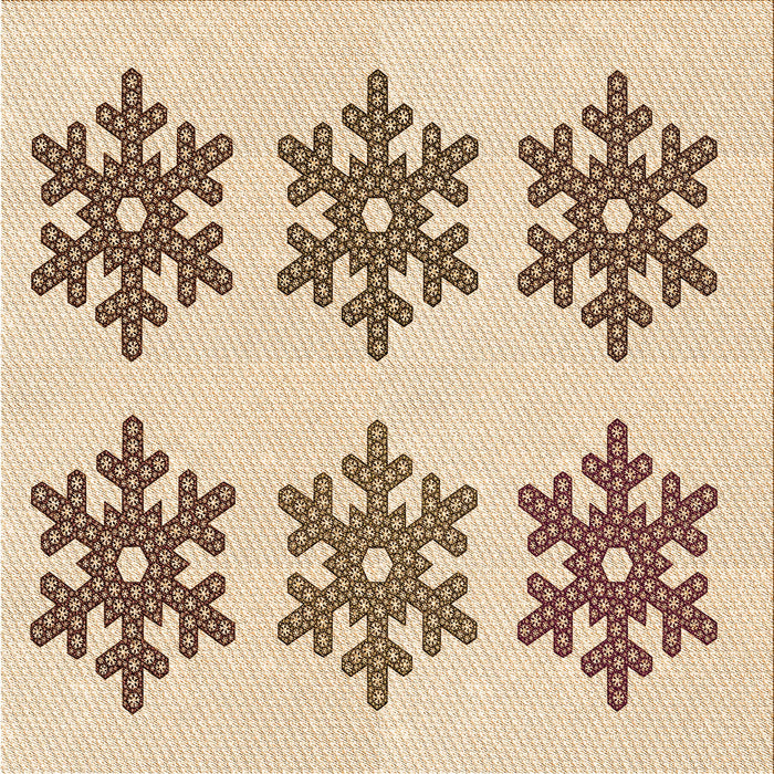 Round Patterned Copper Brown Rug, pat3324org