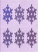 Patterned Lilac Purple Rug, pat3324pur