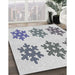 Machine Washable Transitional White Smoke Rug in a Family Room, wshpat3324