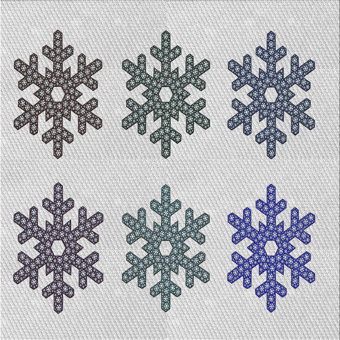 Square Patterned Off-White Novelty Rug, pat3324