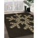 Patterned Black Rug in Family Room, pat3325brn