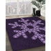 Machine Washable Transitional Purple Violet Purple Rug in a Family Room, wshpat3325pur