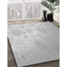 Machine Washable Transitional Grey Gray Rug in a Family Room, wshpat3326