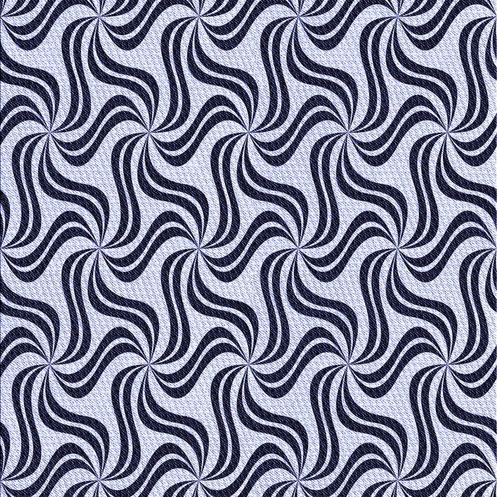 Patterned Midnight Blue Rug, pat3327blu