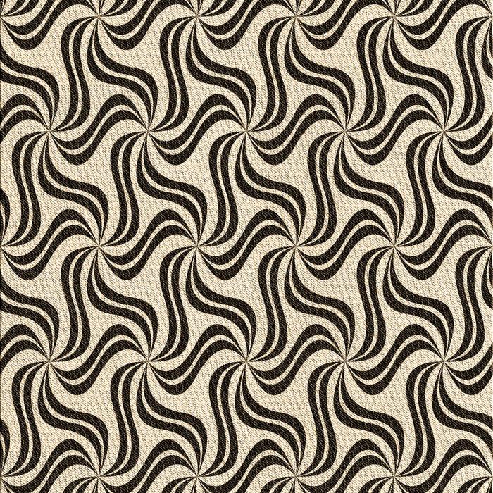 Patterned Milk Chocolate Brown Rug, pat3327brn