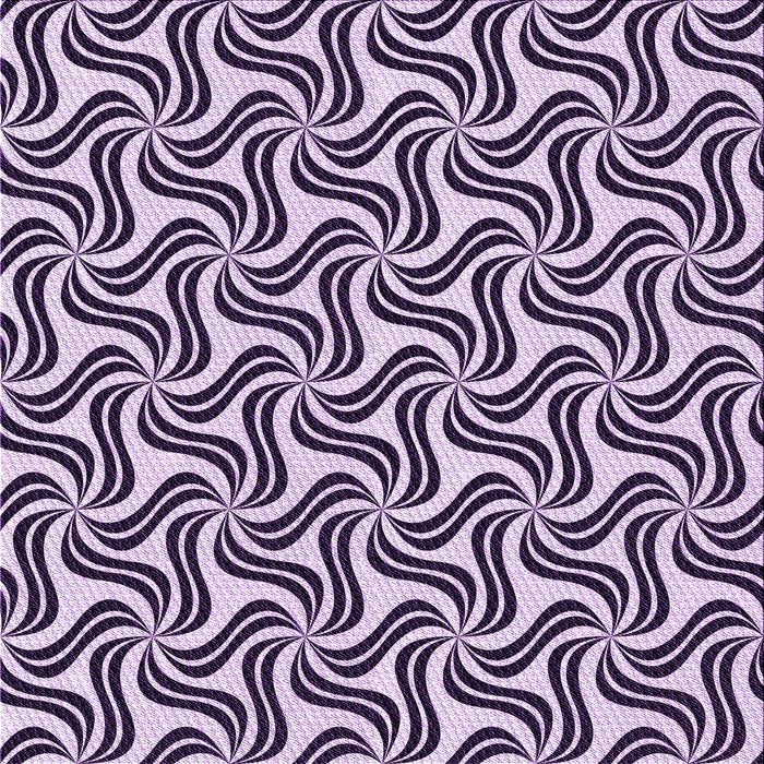 Round Patterned Blossom Pink Rug, pat3327pur