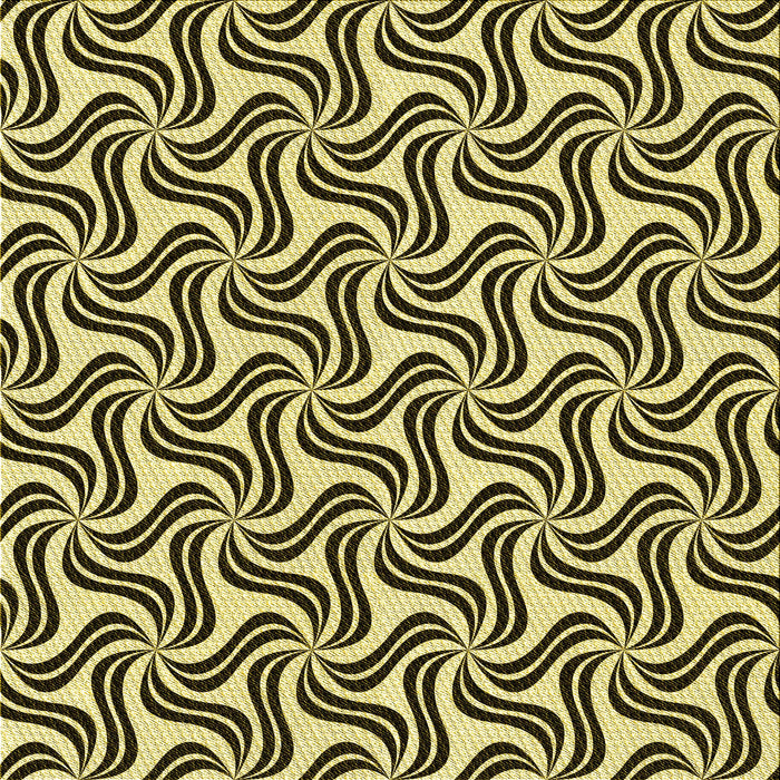 Round Machine Washable Transitional Chocolate Brown Rug, wshpat3327yw