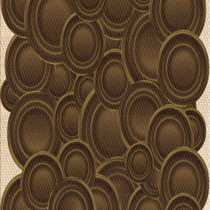 Patterned Light Brown Rug, pat3328org