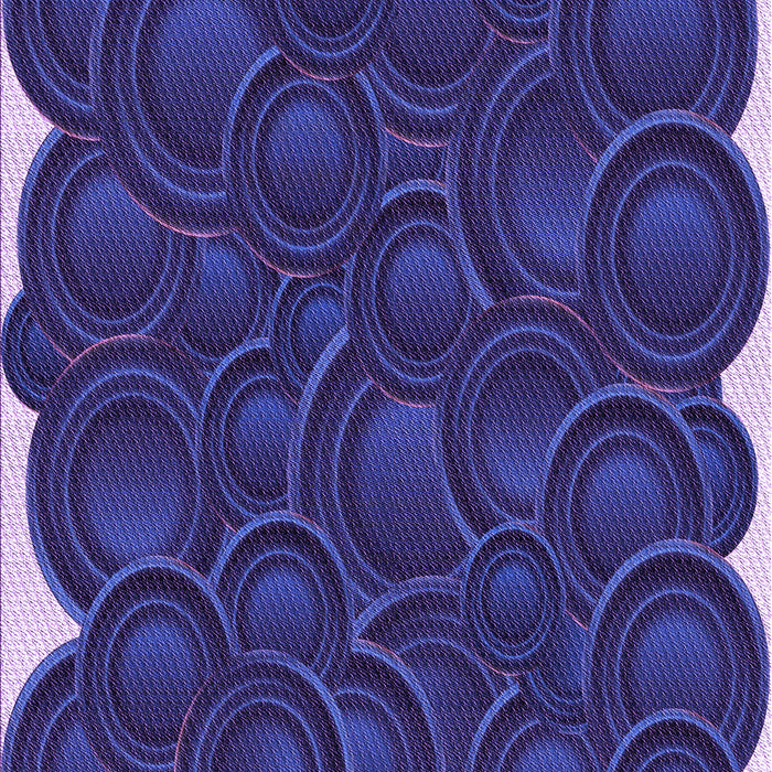 Machine Washable Transitional Denim Dark Blue Rug, wshpat3328pur