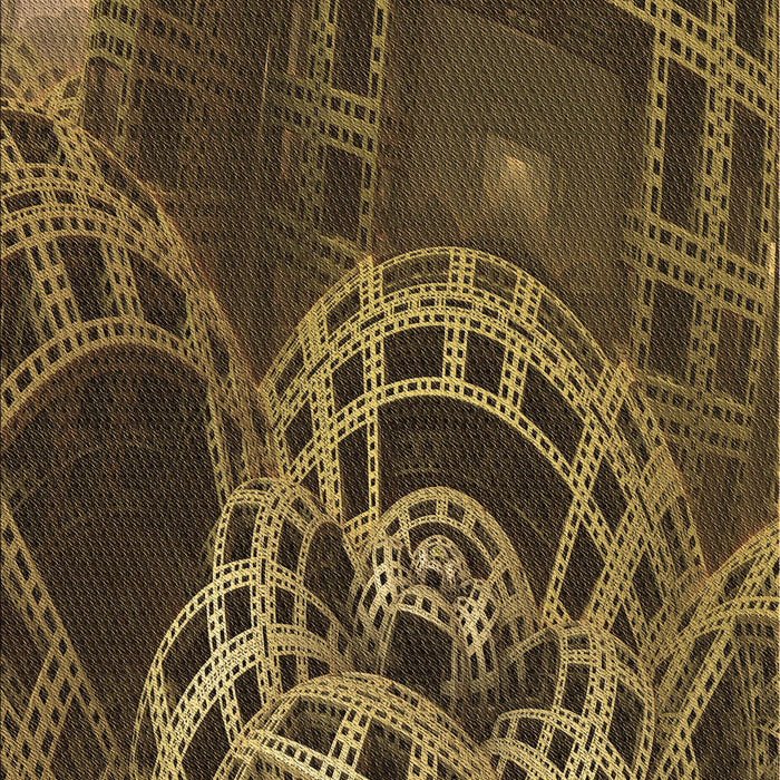 Machine Washable Transitional Night Red Rug, wshpat3329brn