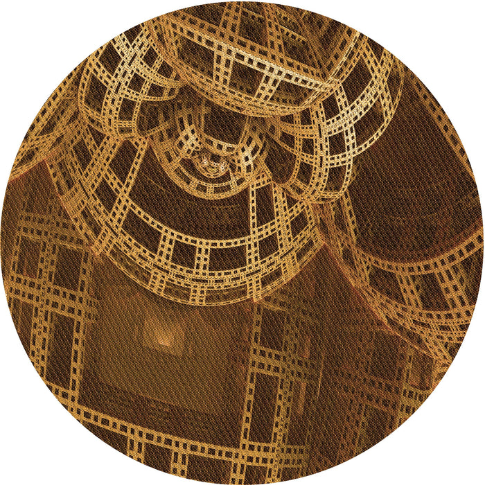 Square Machine Washable Transitional Night Red Rug in a Living Room, wshpat3329org