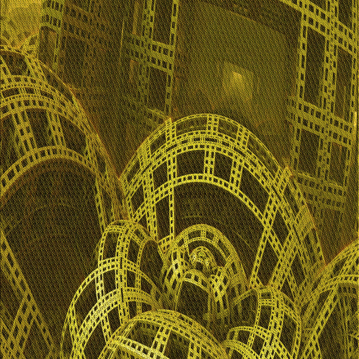 Machine Washable Transitional Night Red Rug, wshpat3329yw