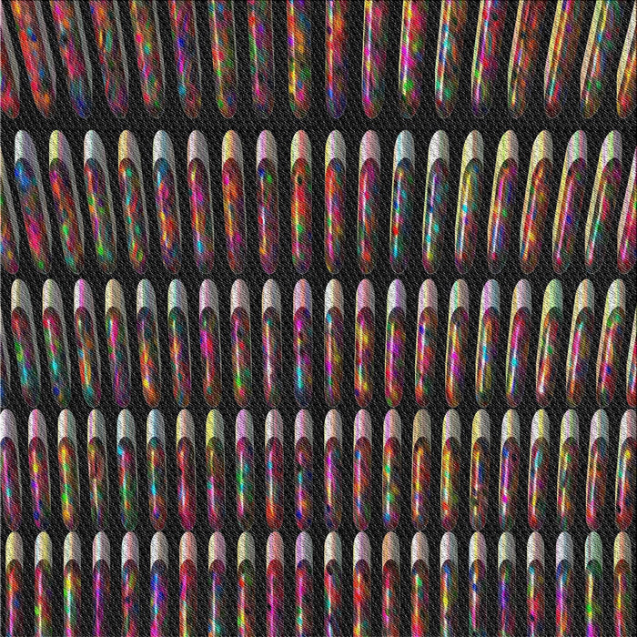 Sideview of Machine Washable Transitional Chocolate Brown Rug, wshpat332