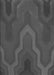 Machine Washable Transitional Smokey Gray Rug, wshpat333gry