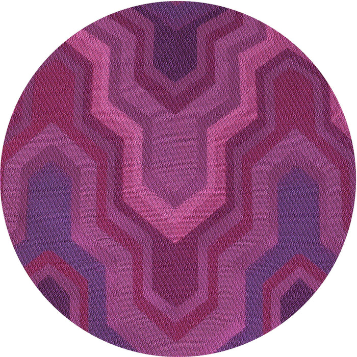 Square Machine Washable Transitional Magenta Pink Rug in a Living Room, wshpat333pur