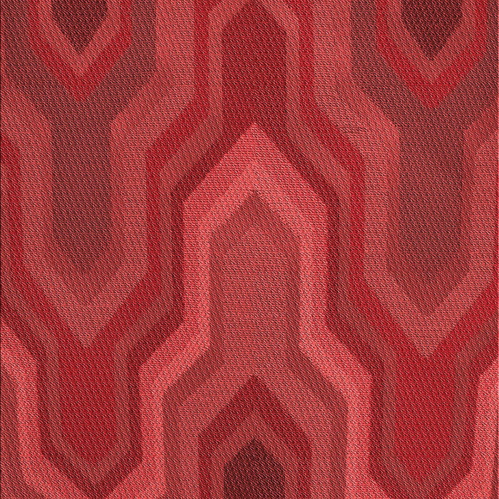 Machine Washable Transitional Red Rug, wshpat333rd