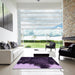 Machine Washable Transitional Lilac Purple Rug in a Kitchen, wshpat3330pur