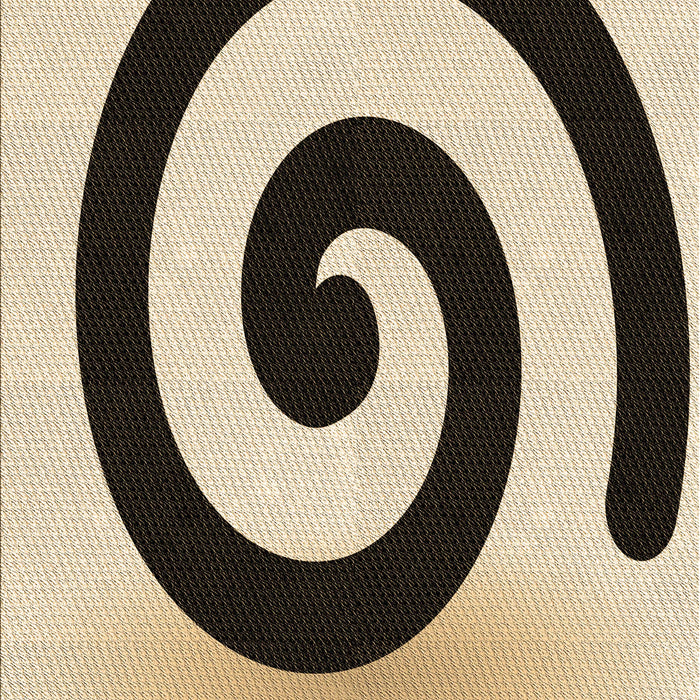 Patterned Golden Blonde Gold Rug, pat3331brn