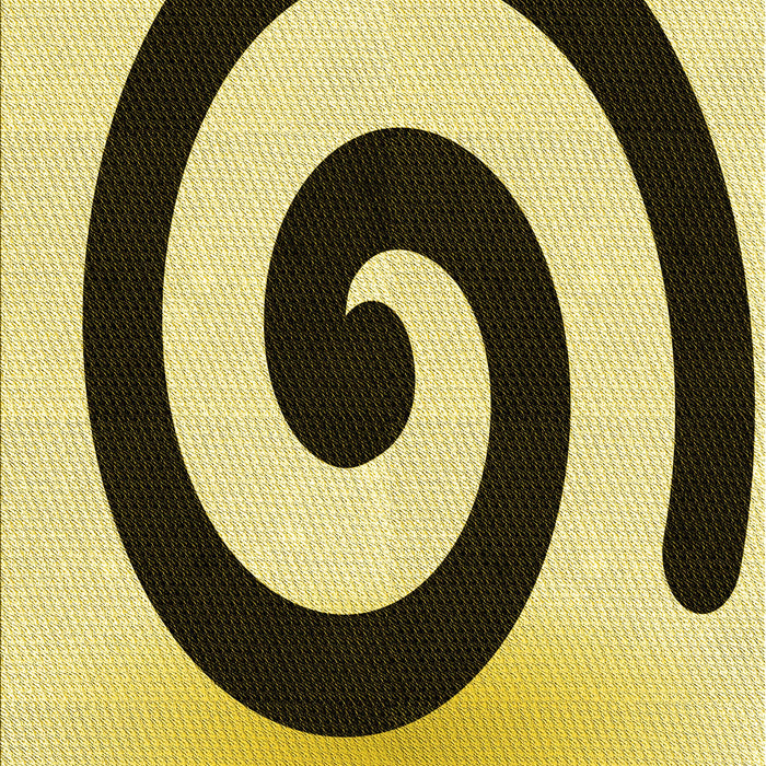 Patterned Dark Bronze Brown Rug, pat3331yw