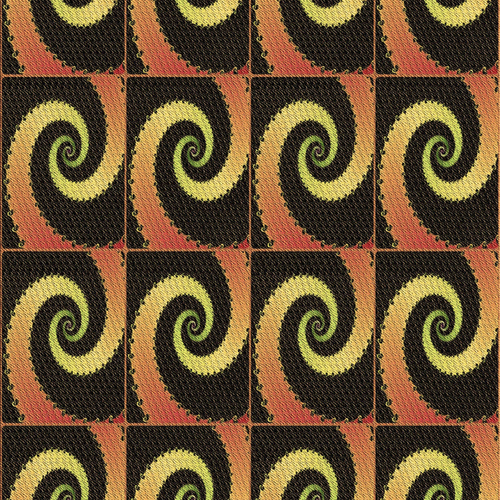 Machine Washable Transitional Black Brown Rug, wshpat3332brn