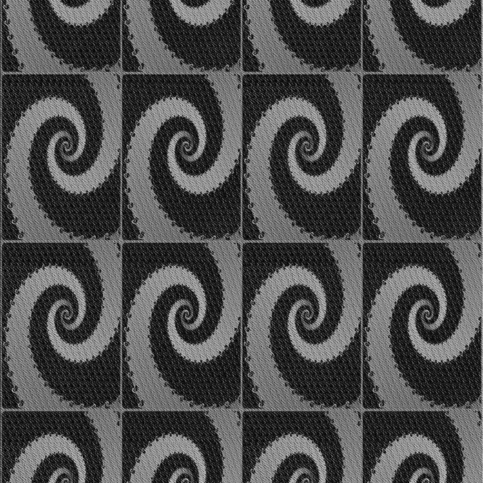 Machine Washable Transitional Gray Rug, wshpat3332gry