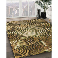 Patterned Bakers Brown Rug, pat3333brn
