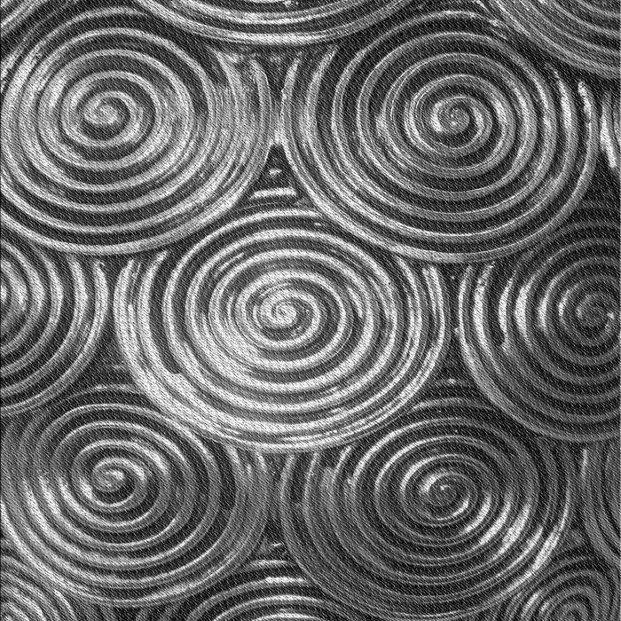 Patterned Dark Gray Black Rug, pat3333gry